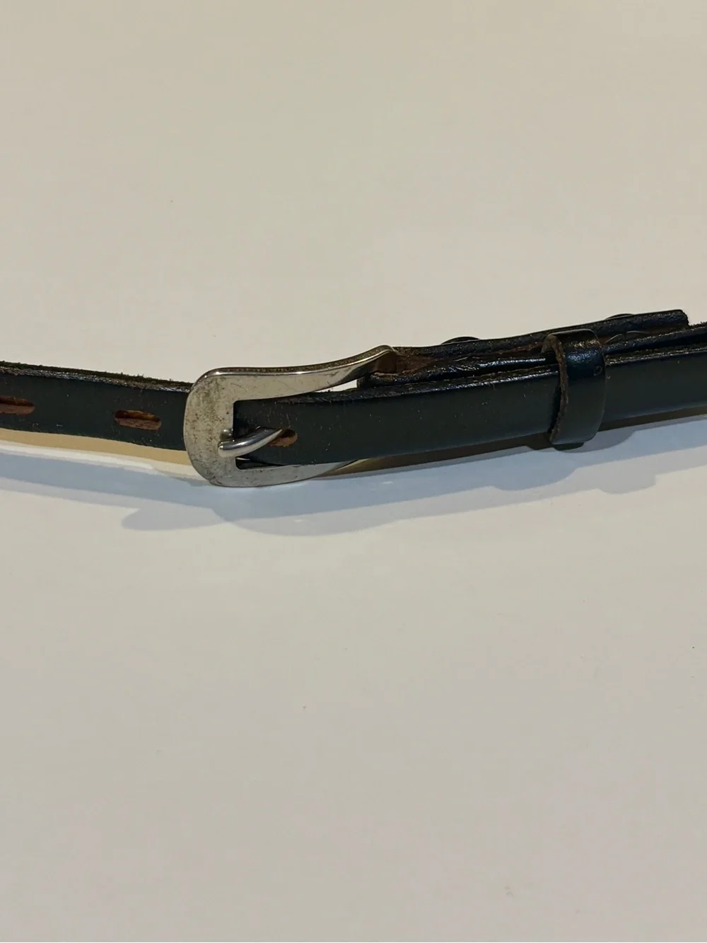 Classic Men's Leather Belt in Black